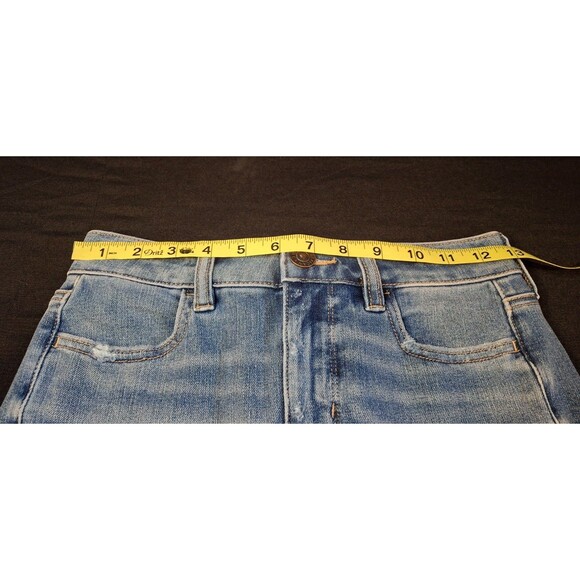 American Eagle -Dream Blue The Dream Jean High Rise Jegging Size 0 Short 25W NWT - Picture 4 of 16
